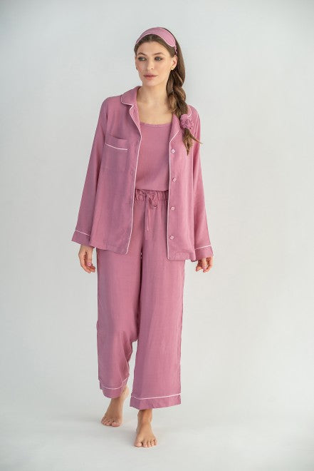 Urban Poshaak 6 PCS WONMEN PAJAMA SET PINK