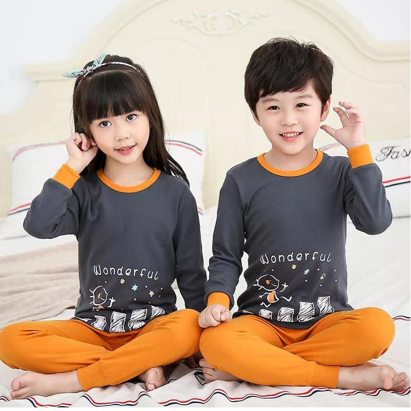 Wonderful Cartoon Print Kids Wear