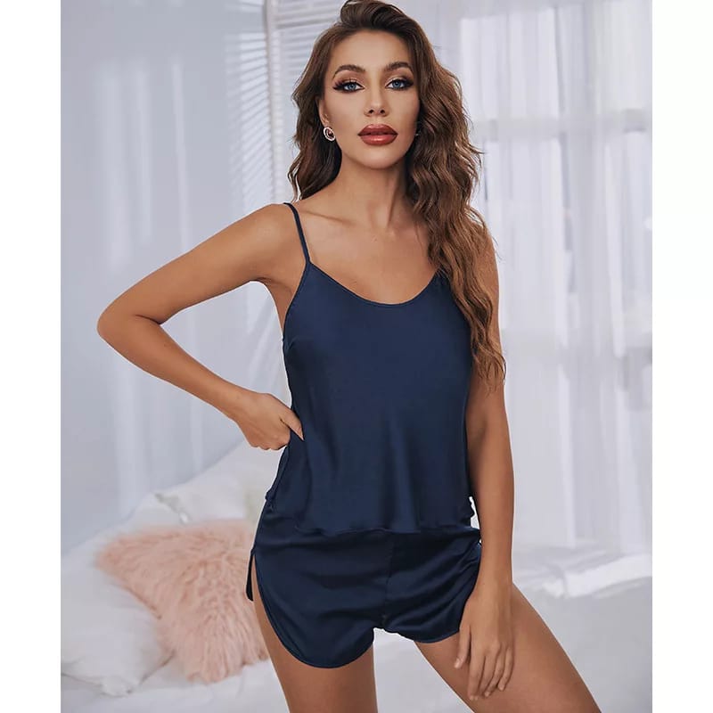 2 PCS POLYESTER CAMI SET