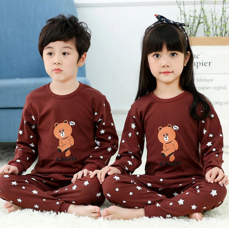 Brown Star Bear Kids wear